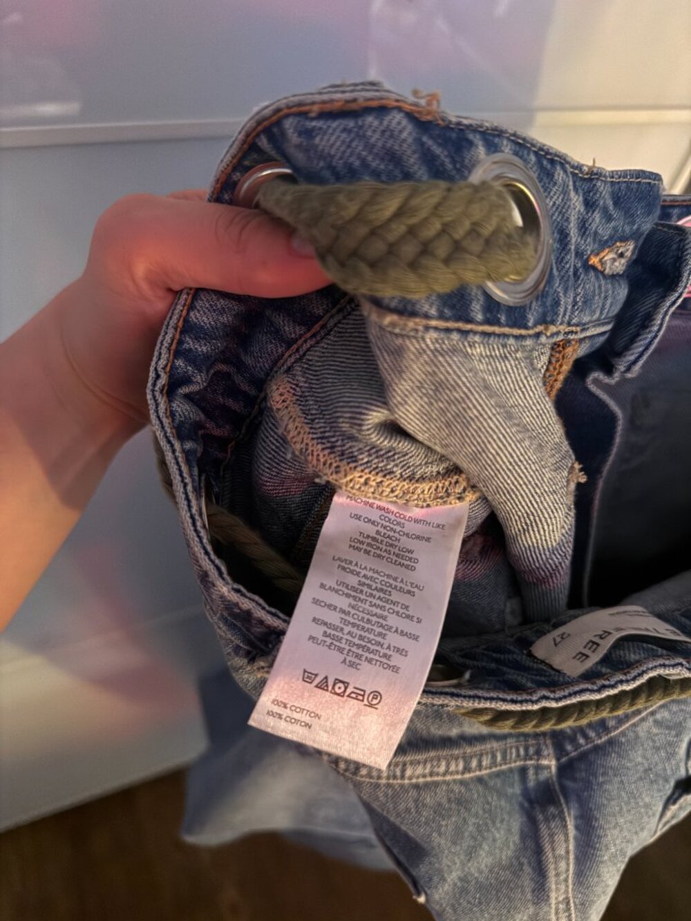 NWOT Free People Moxie Barrel Jeans - Picture 12 of 15
